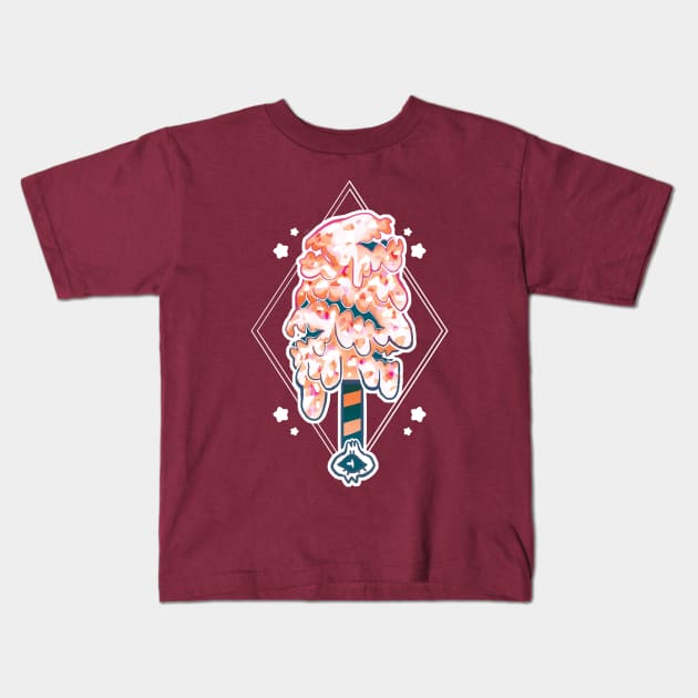 Glittercreme | Monster Popsicle Kids T-Shirt by cosmicloak